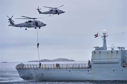Denmark leads an exercise in Greenland, with Russia in mind at a time of tensions with the US