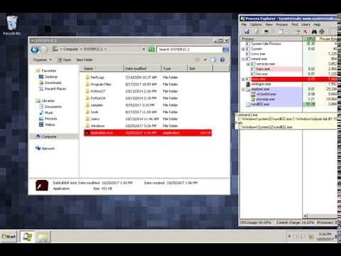 Live Demo Bad Rabbit Ransomware #BadRabbit