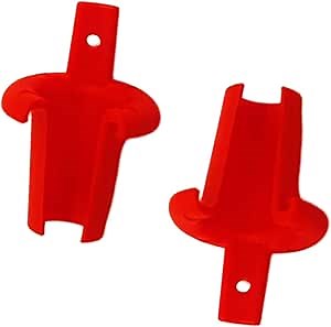 02-55035 Anti-Short Bushing 5/16 Inch FMC,AC Cable Bushing for 14/2,12/2 AC Wire,Plastic(80 Packs)