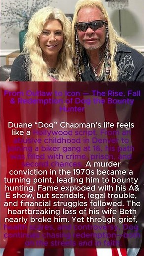 From Outlaw to Icon — The Rise, Fall & Redemption of Dog the Bounty Hunter