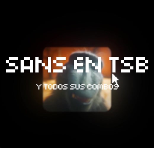 Sans En TBS y todos sus combos #sans #scripts #tsb #roblox