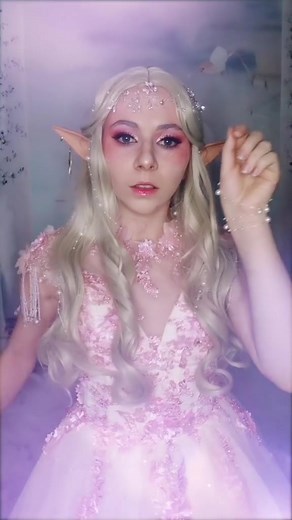 1st test of my OC and omg I really love this dress 😳 #occosplay #ocelf #elfcosplay #aestheticcosplay