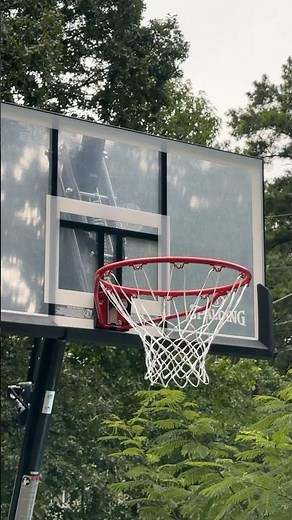 Spalding 54” Basketball Hoop • Shooting Hoops • Unboxing • Assembling • Playing Basketball