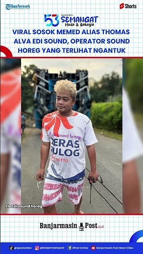 Ekspresi Ngantuknya Bikin Viral! Kenalan dengan Memed, Operator Sound Horeg Asal Jatim