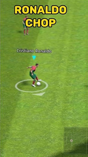Tutorial - Ronaldo chop - efootball 2023. #efootball #pesmobile #skills #tutorial