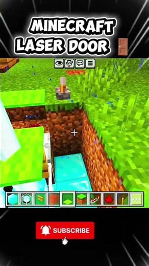 Minecraft Laser door 🚪#minecraft #shorts #minecraftbuild #viral #populer
