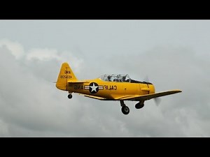 Incredible sound - Harvard Texan T6 takeoff!