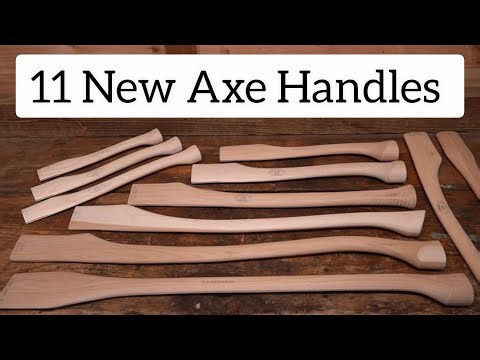 TD Handle Co. Review: Quality Check and Dimensions on 11 Axe Handle Paterns
