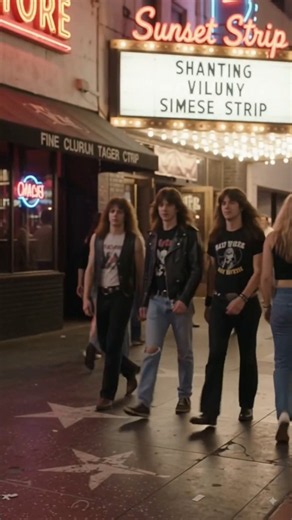 The Vanished 1986 Sunset Strip Reel
