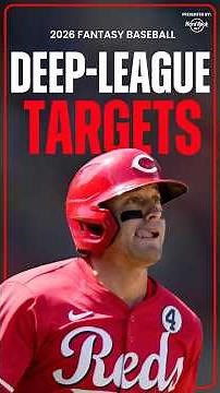 3 Deep League Draft Targets in 2026 Fantasy Baseball! #shorts