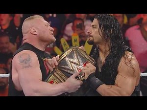 Roman Reigns vs Brock Lesnar – Most Brutal WWE Fight Ever | Full Highlights