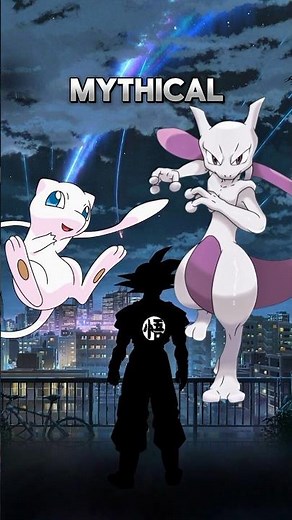 Mew Vs Mewtwo Comparison Video #pokemon #short