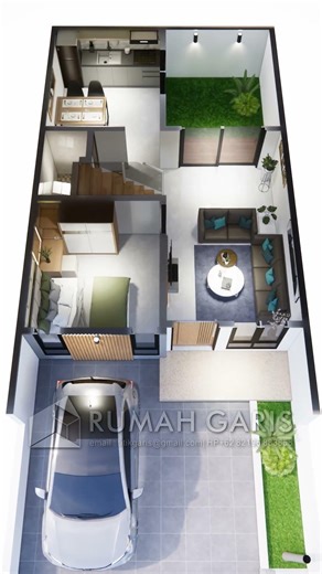 Rumah 6x14, Ini Baru Rumah Nyaman!
