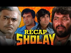 Sholay (1975) Full Bollywood Movie Recap | Amitabh Bachchan | Best Scenes & Dialogues