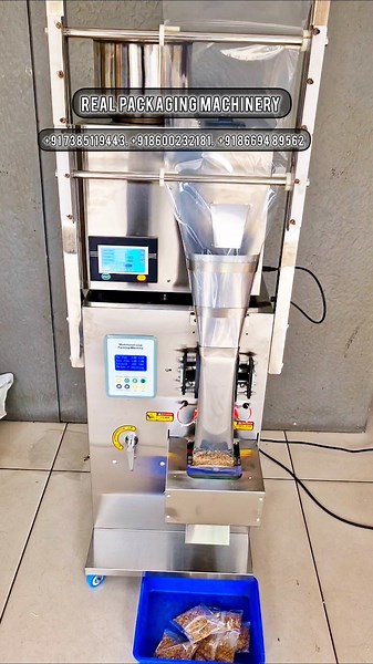 Ffs Pouch packing Machine | Touch pannel automatic pouch packing #pouchpacking #nitrogenpacking