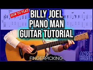 Billy Joel – Piano Man | Guitar Tutorial Lesson