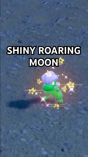 How to get shiny Roaring Moon!! #pokemon #pokemonscarletandviolet