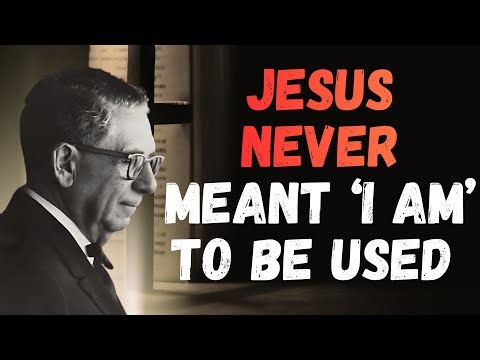 STOP USING “I AM” — The TRUTH JESUS REVEALED That AFFIRMATIONS MISS | JOEL S. GOLDSMITH