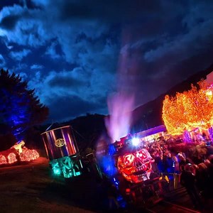 4.8K views · 192 reactions | Super excited! Tickets for Tweetsie's Ghost Train ® Halloween Festival go on sale tomorrow! New this year you can choose your own train ride time. Visit www.tweetsie.com or call 877-893-3874. | Tweetsie Railroad | Facebook