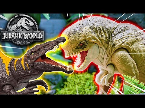 Jurassic World Rebirth I Colossal Clash “Distortus Rex Vs Spinosaurus” | Ad