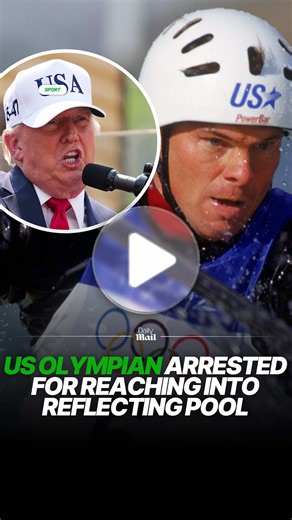 Former US Olympian David Hearn was indicted by a grand jury Thursday after he was arrested in Washington, DC, at the reflecting pool for reaching into the water. The Olympian, 67, was arrested last month following accusations that he had damaged the fresh paint job championed by President Donald Trump in the Lincoln Memorial Reflecting Pool. Hearn was indicted on a single count of property destruction. District of Columbia US Attorney Jeanine Pirro said Hearn ripped up recently installed sealant