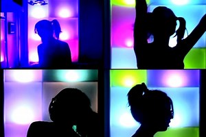 LED Disco Light Wall