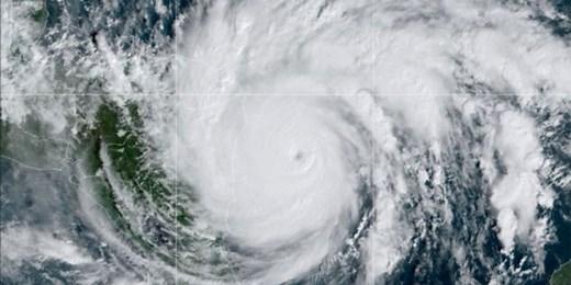 What does it mean when a hurricane undergoes 'rapid intensification'?