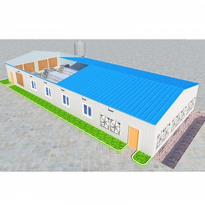 [Hot Item] Prefabricated Poultry Barn Farm Design /Breeding Hens Chicken Barn Sheds