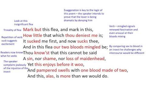 The Flea By John Donne Analysis