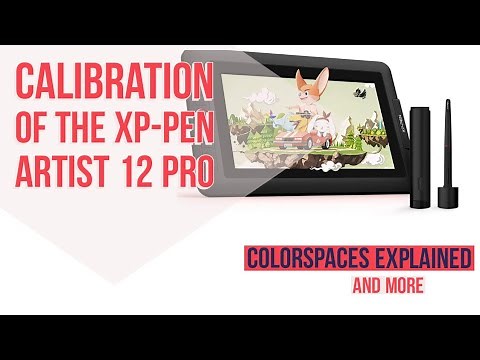 XP pen artist 12 pro the calibration and results
