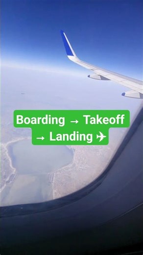 Amazing Cloud View from Airplane Window ✈️ Flight Journey #shorts