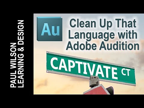 Use Adobe Audition to Improve Your Audio Narration Files for eLearning