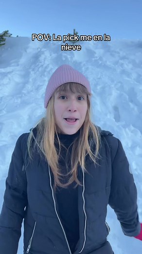 La pick me en la nieve: Humor y diversión invernal