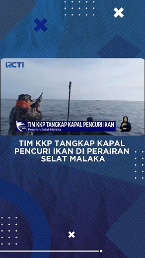 4.8K views · 25 reactions | Kementerian Kelautan dan Perikanan (KKP) berhasil menangkap satu unit kapal ikan asing (KIA) ilegal berbendera Malaysia di Wilayah Pengelolaan Perikanan Negara Republik Indonesia (WPPNRI) 571 perairan Selat Malaka. Kapal tersebut ditangkap saat kedapatan melakukan illegal fishing. GAL #KKP #SelatMalaka #KementerianKelautan #IlegalFishing #News #NewsUpdate #BeritaTerkini | Seputar iNews RCTI | Facebook