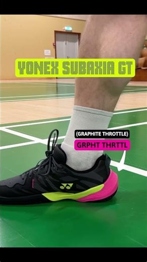 Yonex Subaxia GT is here, new shoe?