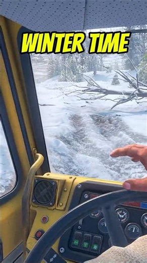 This Winter Gonna be cold one ❄️ #snowrunner #shorts #gameplay #games