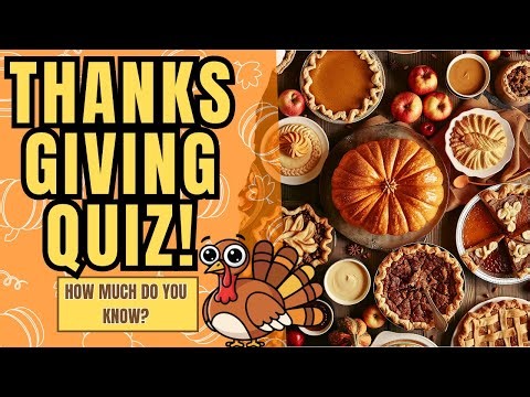 Thanksgiving Trivia Challenge | 20 Fun Questions & Answers 🦃🍁