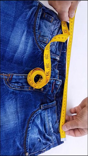 How To Make Your Jeans Waist Smaller - Easy Way | StitchCrafting