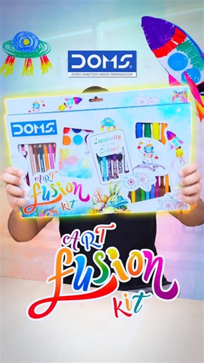 Student Yard | Doms Art Fusion Kit with All Art Supplies is Amazing !🤩 Follow @studentyard for more ! #stationery #art #ArtSuppliesLove #reels #viral | Instagram