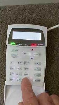 Arrowhead Alarm Panel - changing master code - EC-LCD / Icon keypad