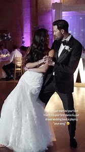 That moment when all eyes are on YOU! 🤩 Shine on your Wedding Day ✨Learn your First Dance from TV Dance Stars 🪩 Links in BIO☝️ #firstdance #weddingdance #weddingdress #weddingweekend #wedding #groom #bride #couplegoals #dance #love | WeddingDance.net
