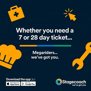1.6K views · 50 reactions | Travel more, for less! With unlimited travel in your area, the more you travel, the more you save with a MegaRider! | Stagecoach | Facebook