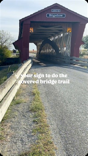 Visit Union County Ohio on Instagram: "Explore a trail where history meets adventure! Journey through Union County’s Covered Bridge Trail—featuring 6 iconic covered bridges and over 25 unforgettable stops. Whether you’re chasing scenic views, snapping the perfect photo, or sampling trail-exclusive treats like the Covered Bridge Sampler and Chocolate Covered Bridge Strato, this is more than a drive… it’s a full-sensory adventure. #unioncountyohio #uccoveredbridges #exploreunioncounty"