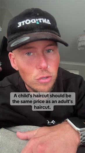 Should Kids' Haircuts Cost the Same as Adults'?