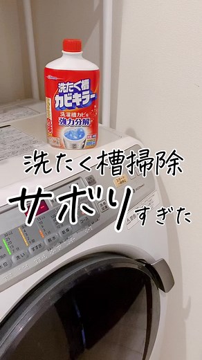 ドラム式洗濯機の槽洗浄の重要性と方法