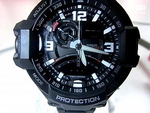 CASIO手表GA-1000(5302)数码罗盘的使用