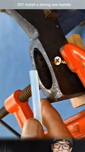 DIY install a strong axe handle