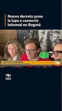 Nuevo decreto de Alcaldía de Bogotá pone restricciones a comercio informal