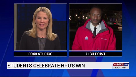 High Point University pulls off 1-point upset against Wisconsin in NCAA Tournament first round