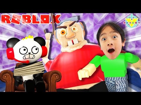 Ryan and Combo Escape the EVIL GRANDPA!!